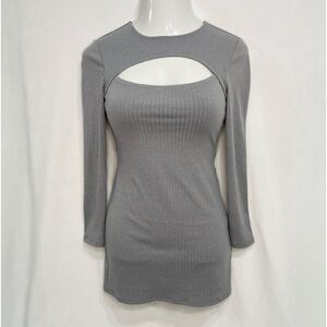 Lovers + Friends Grey Mini Dress